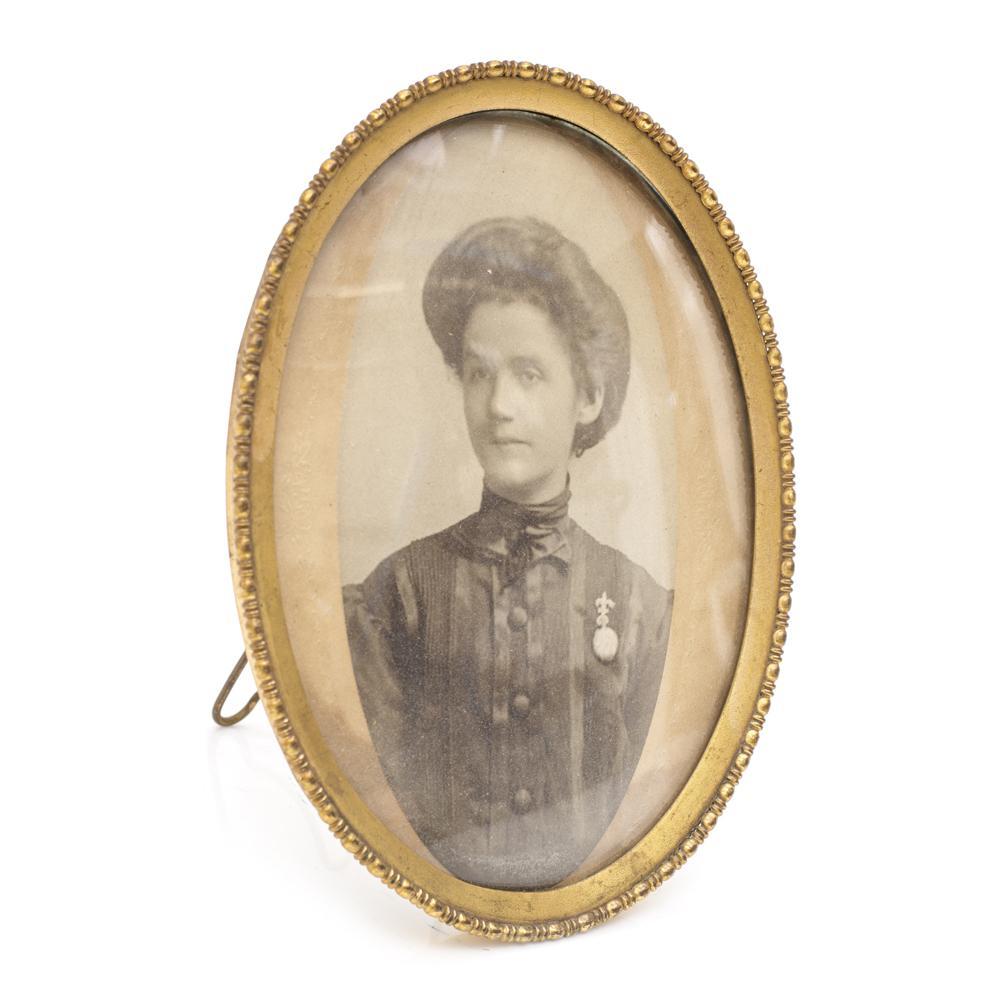 Gold Framed Photo of Elegant Woman (A+D)