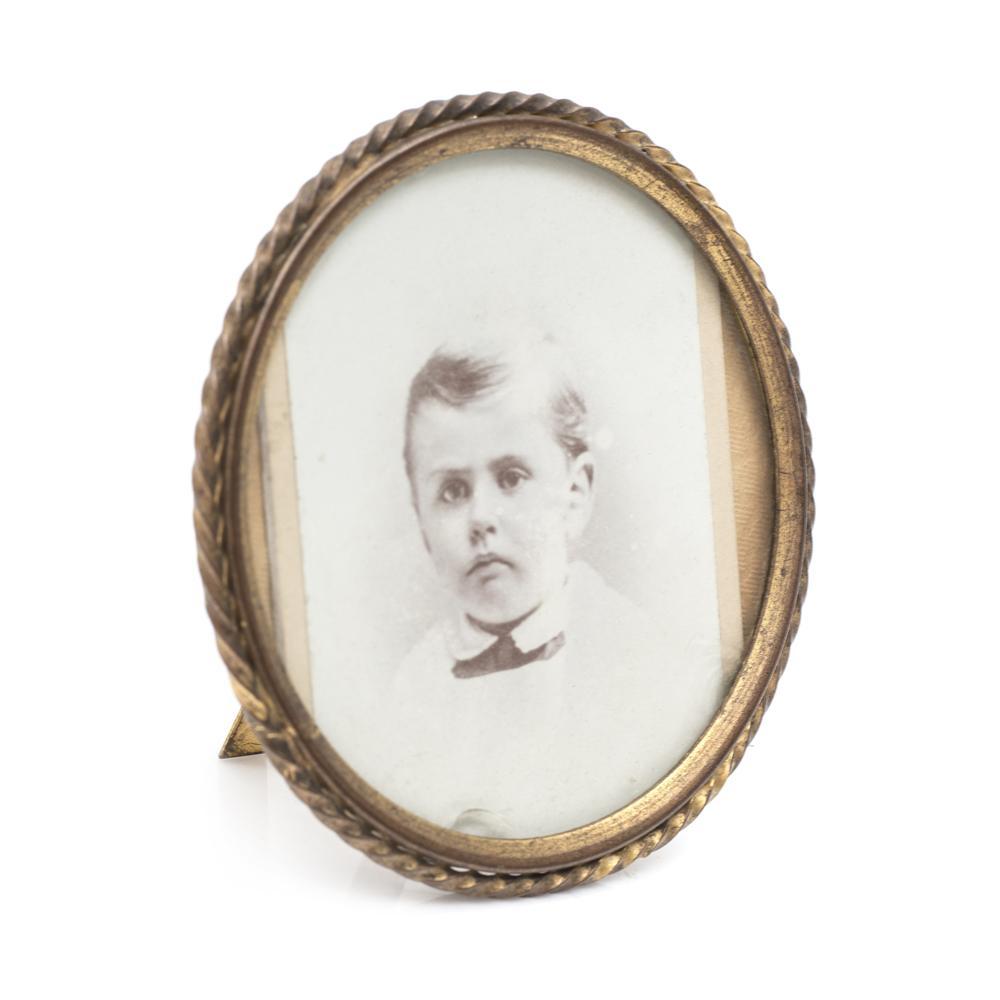 Gold Framed Photo of Boy (A+D)