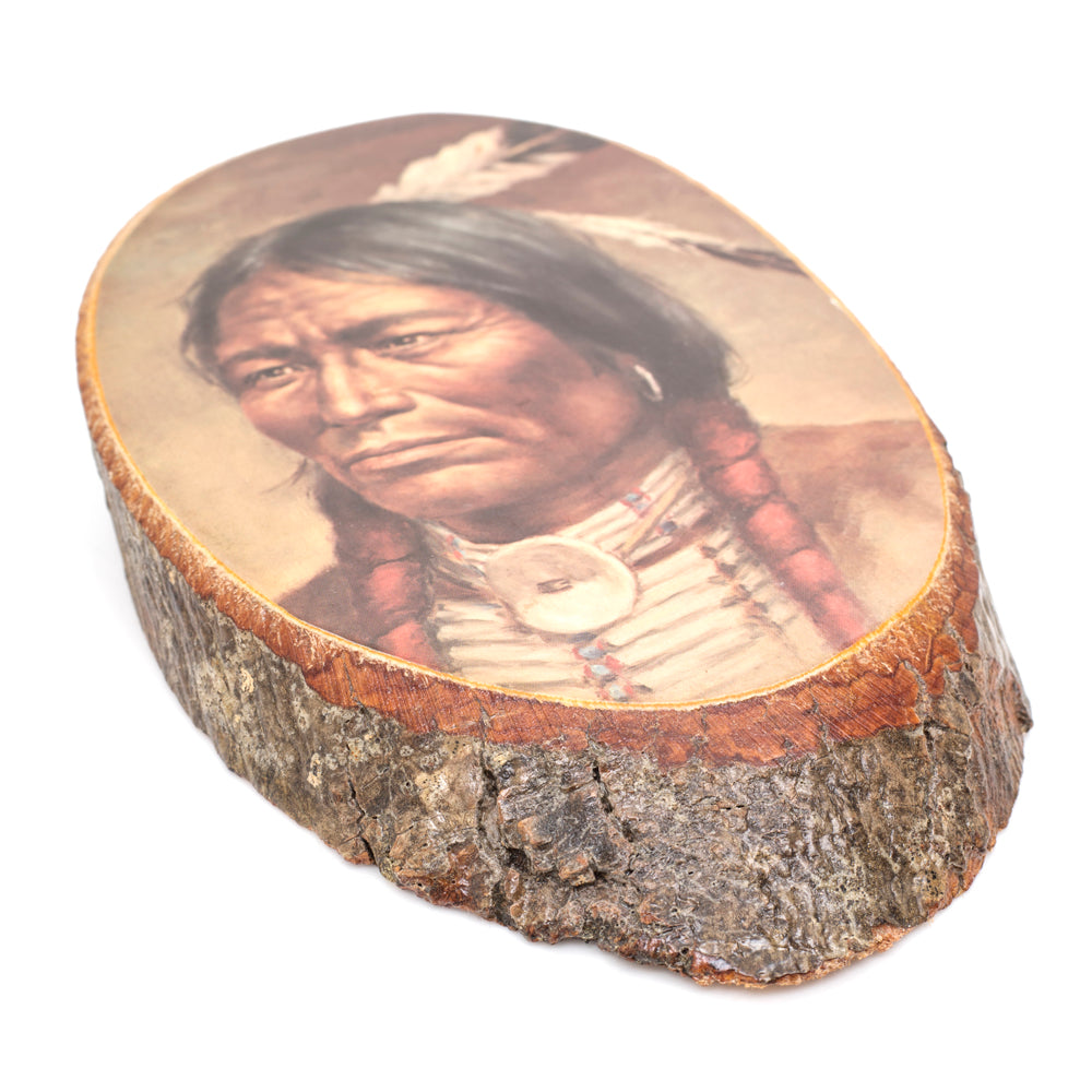 Wood Dark Native American Art (A+D)