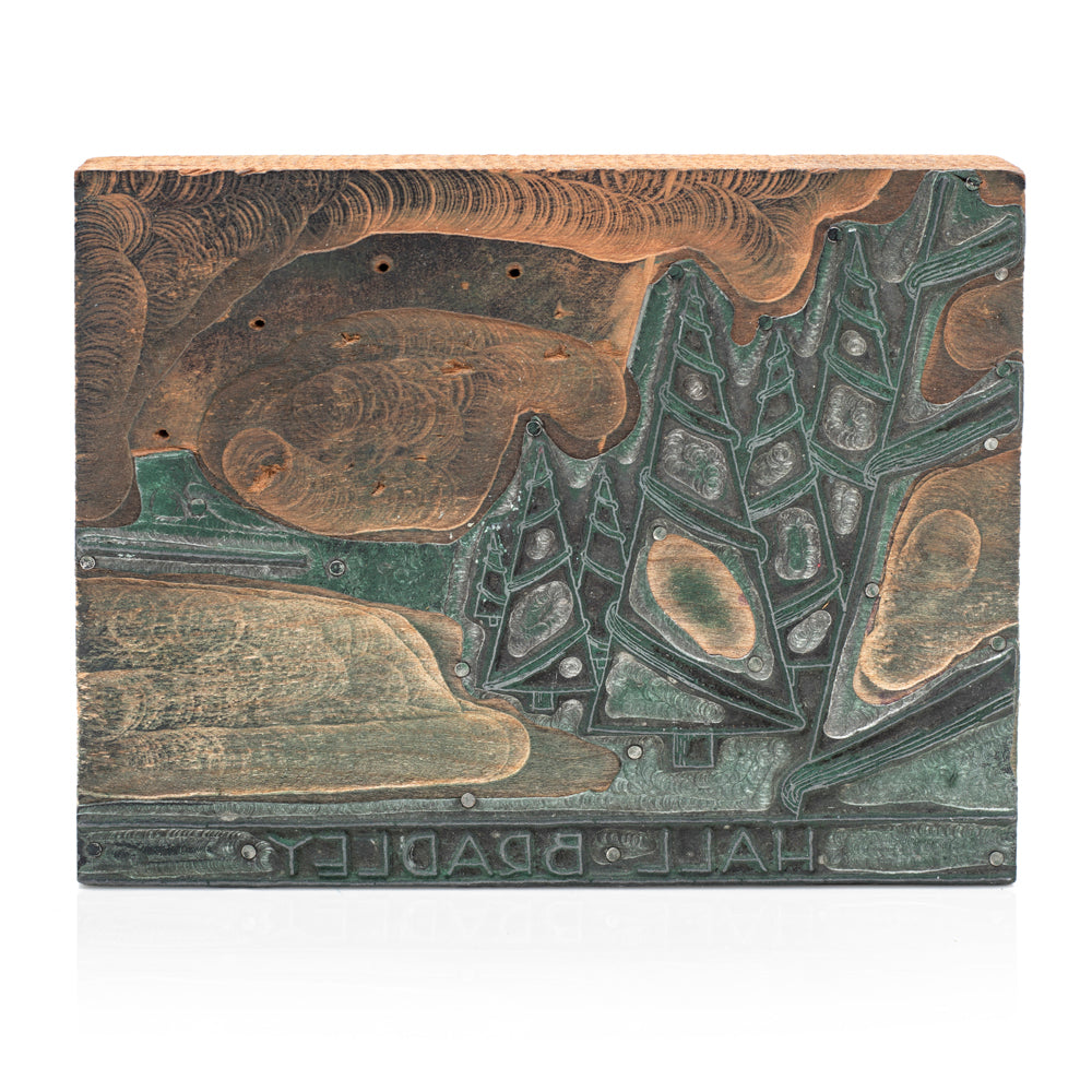 Wood Light Vintage Stamp (A+D)