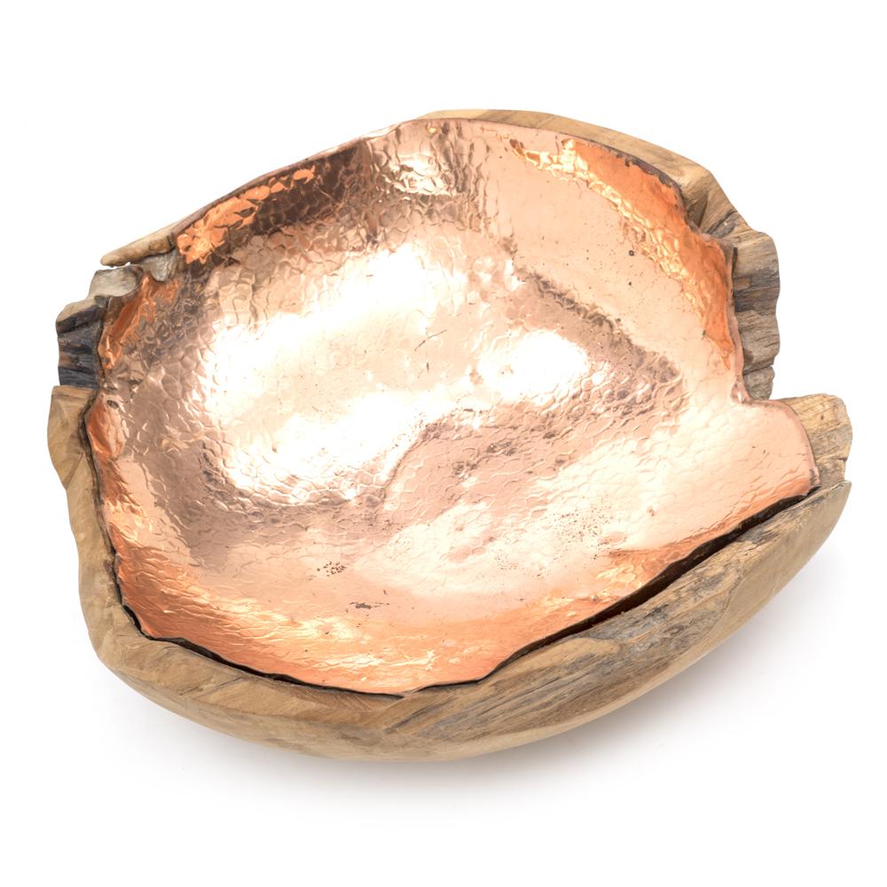 Copper Rustic Bowl (A+D)