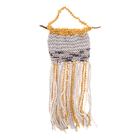 1094 (A+D) Grey Mustard Macrame