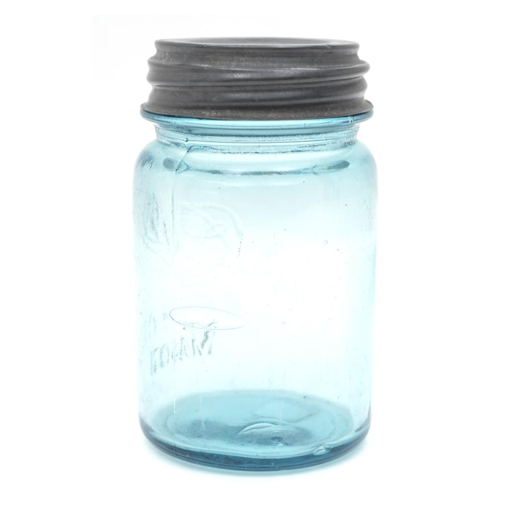 Blue Mason Jar (A+D)
