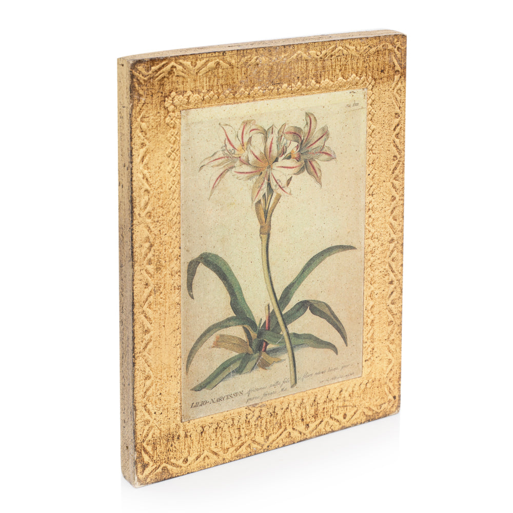1107 (A+D) Gold Wood Flower C