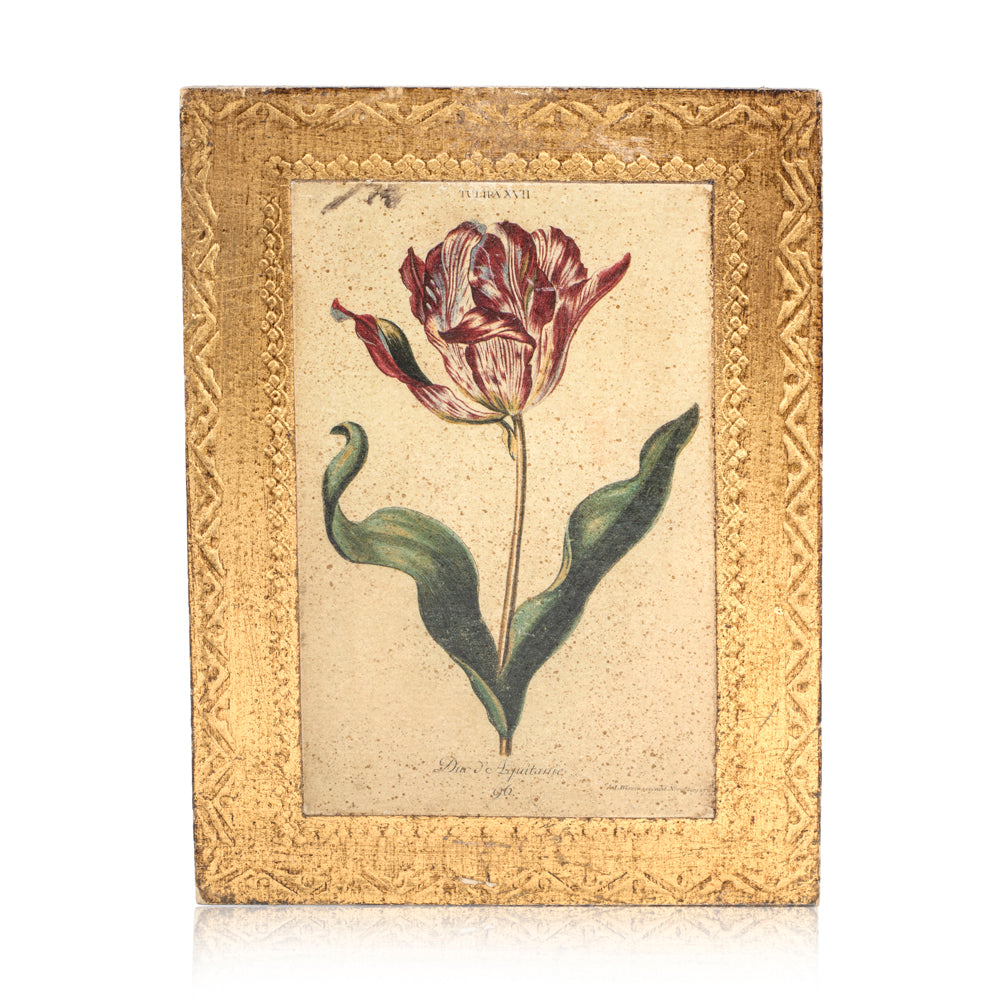 1106 (A+D) Gold Wood Flower B