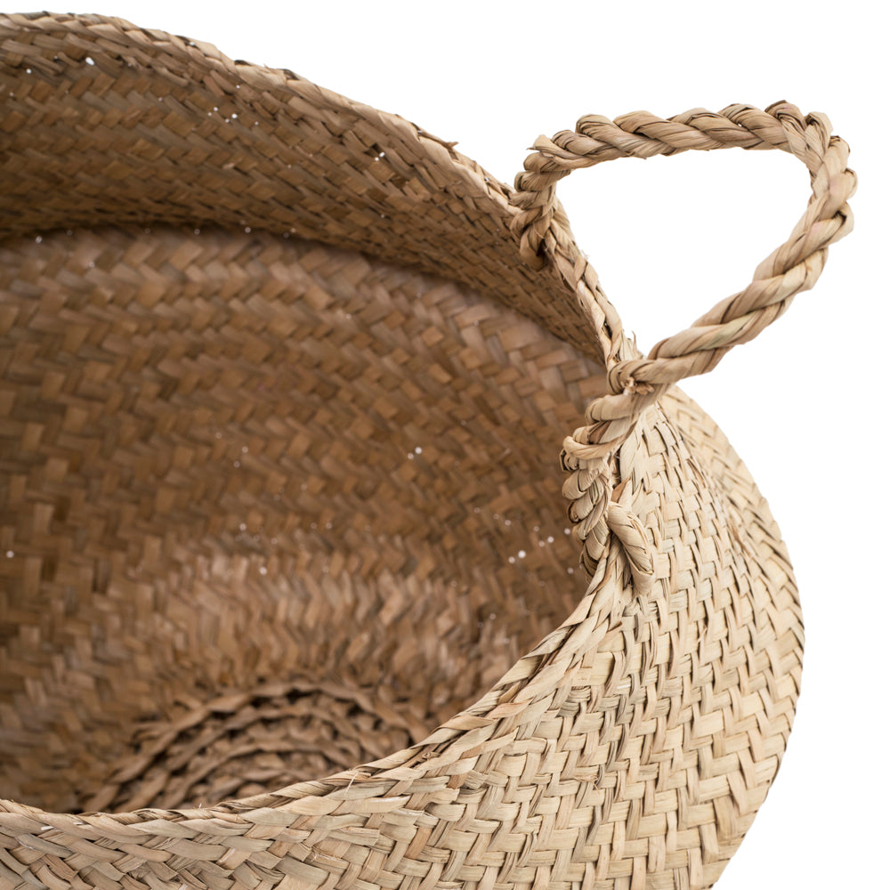 Tan Woven Basket (A+D)