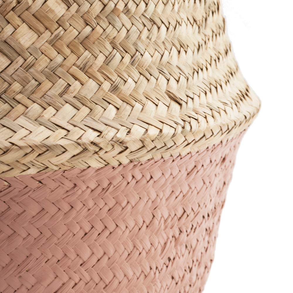 Tan Woven Basket (A+D)