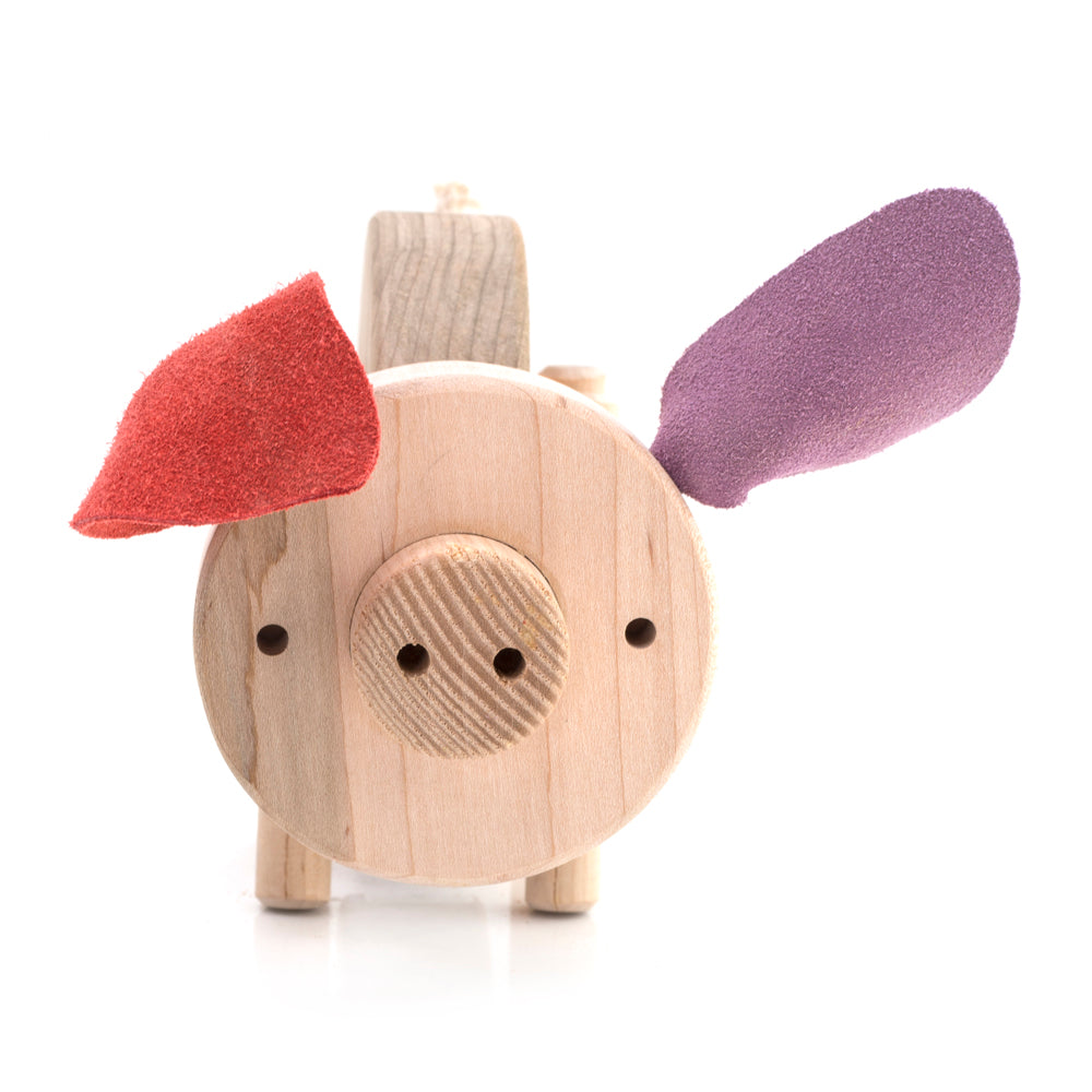 Wood Light Toy Pig (A+D)
