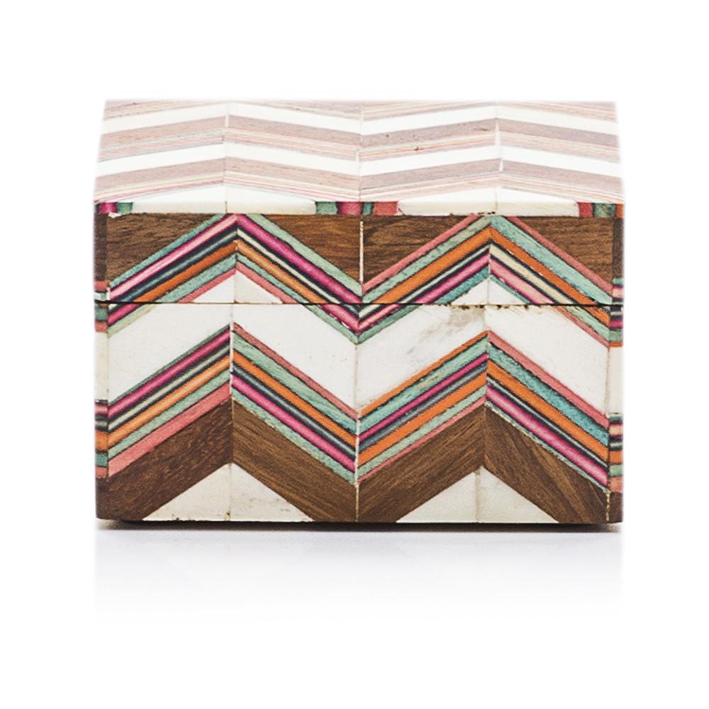 Multi Wood Chevron Box (A+D)