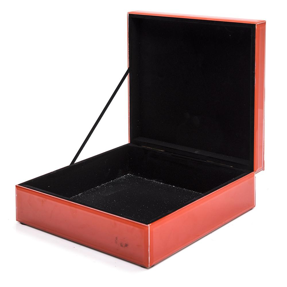Orange Abstract Squares Box (A+D)