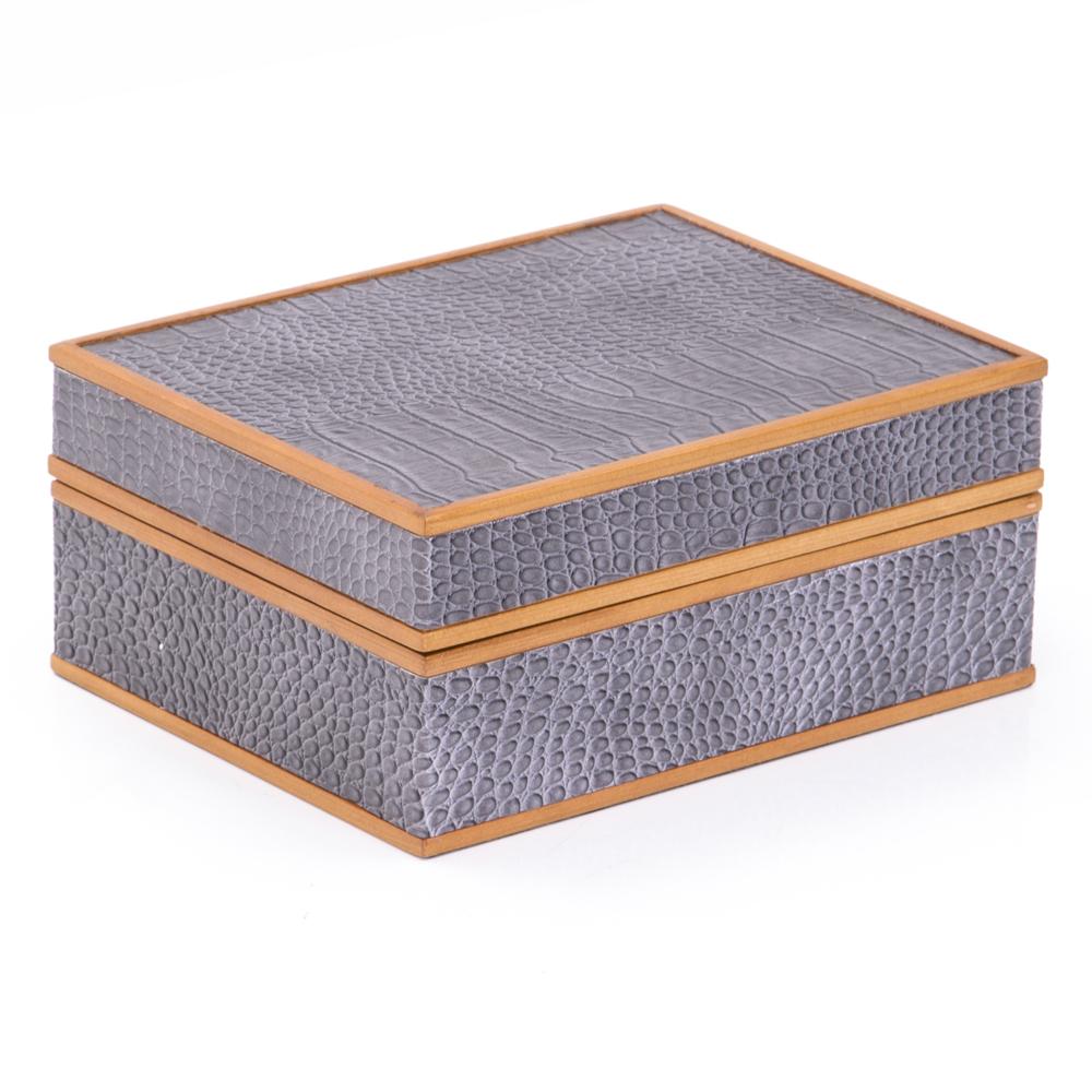 Purple Crocodile Box Large (A+D)