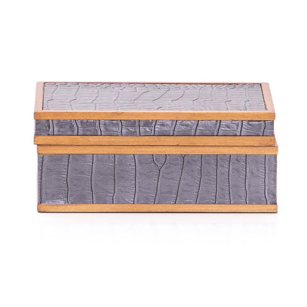 Purple Crocodile Box Small (A+D)