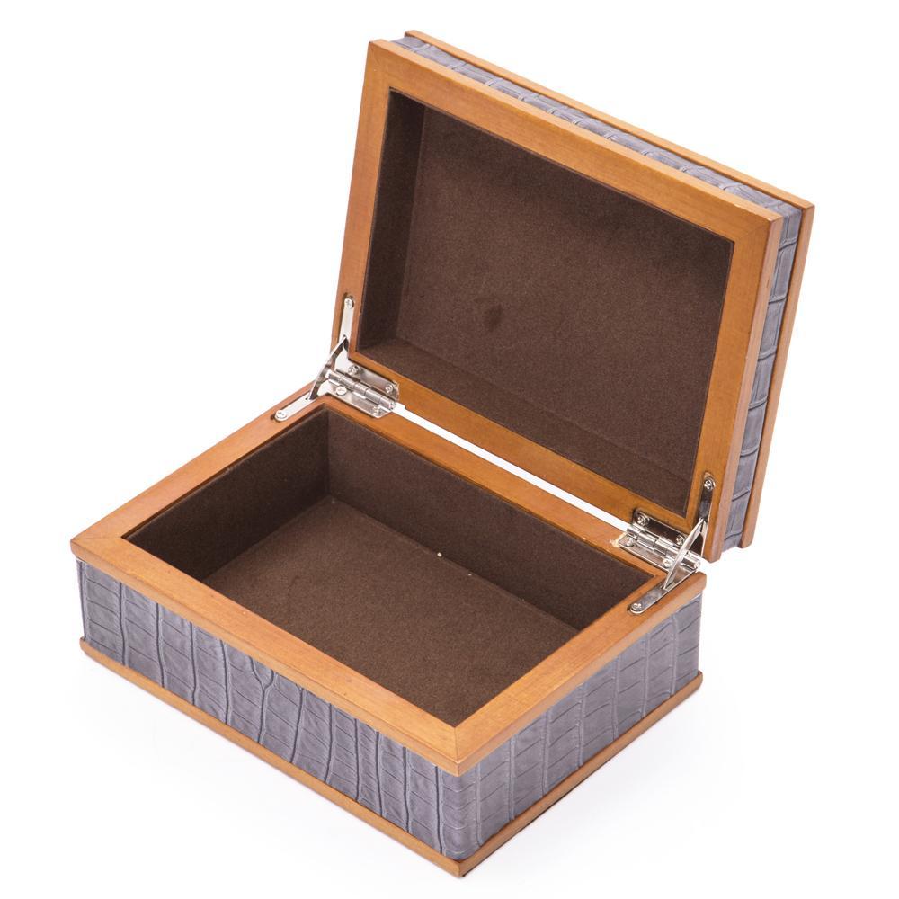Purple Crocodile Box Small (A+D)