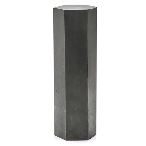 Black Metal Table Sculpture Hexagon (A+D)