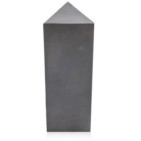 Black Metal Table Sculpture Triangle (A+D)