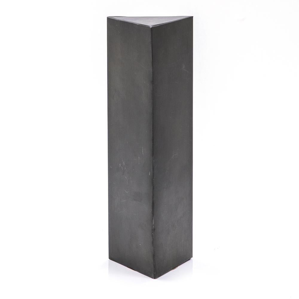 Black Metal Table Sculpture Triangle (A+D)
