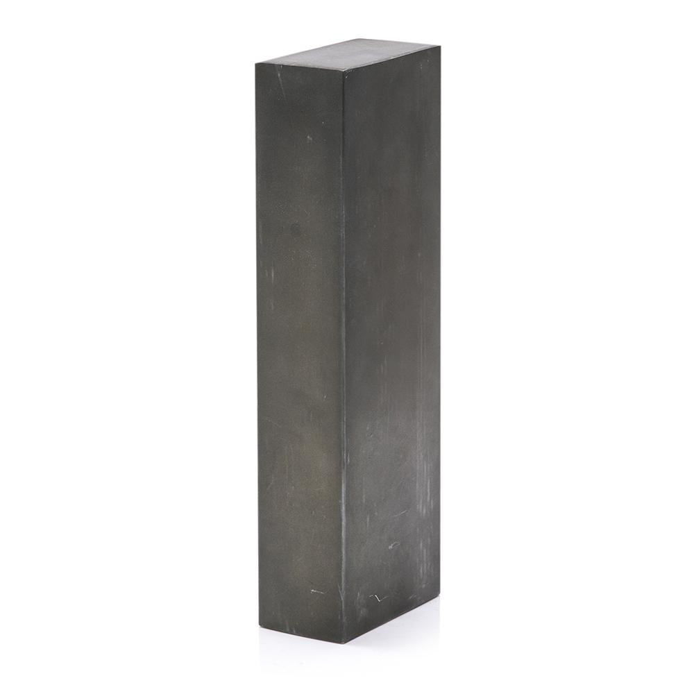 Black Metal Table Sculpture Rectangle (A+D)
