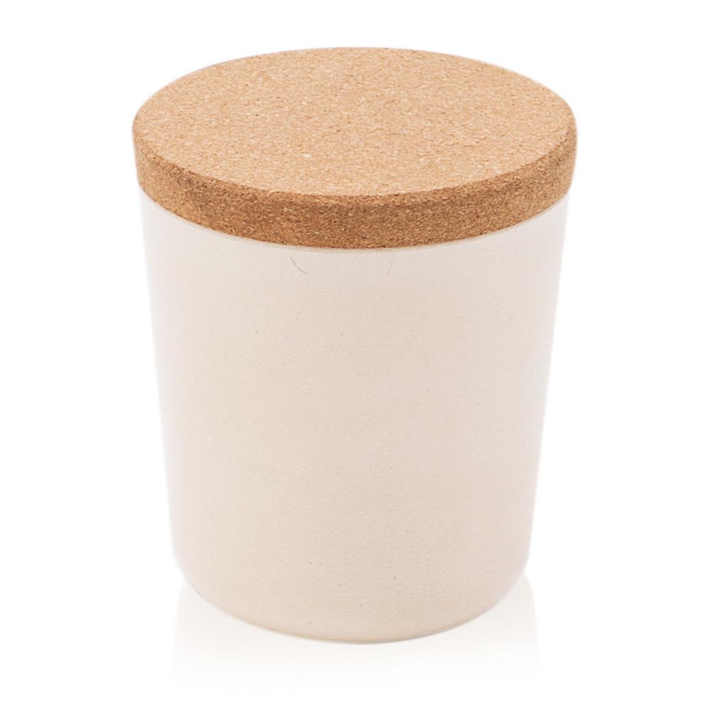 White Cork Pot Canister (A+D)