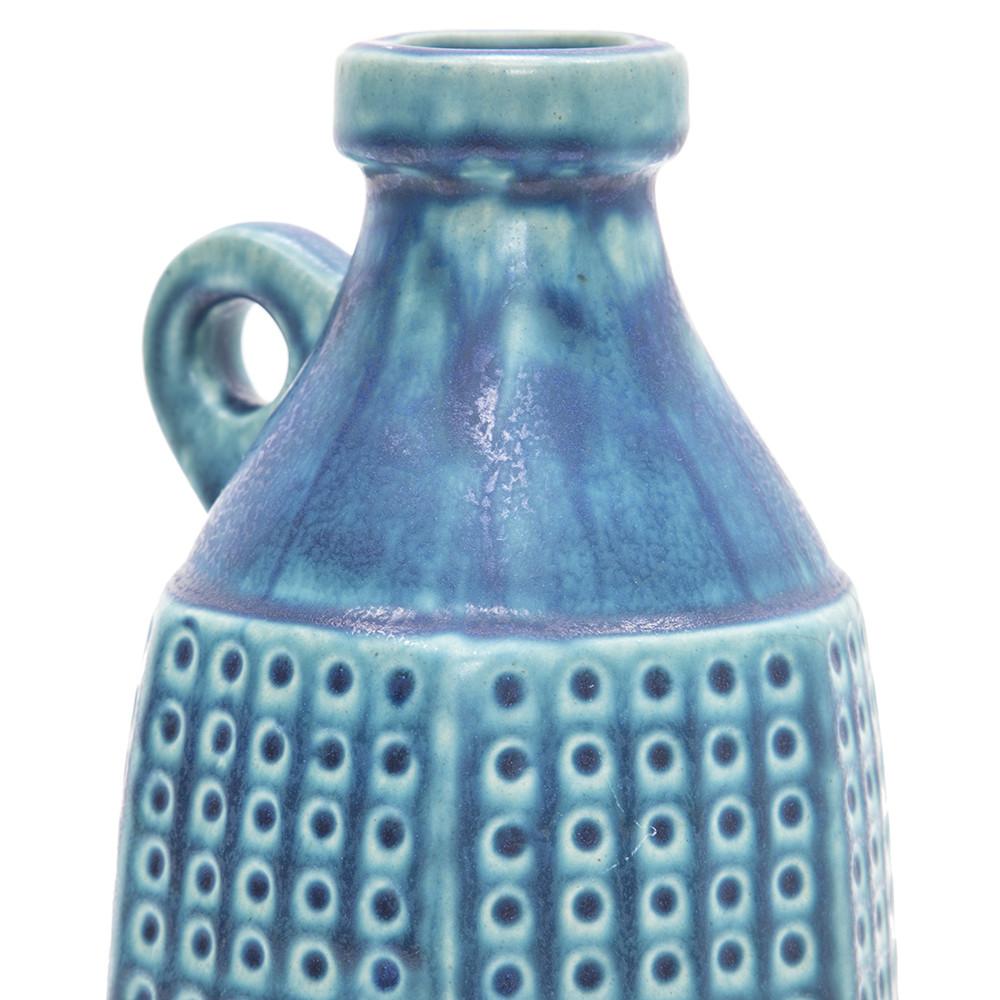 Blue Ceramic Spotted Pottery Vase (A+D)