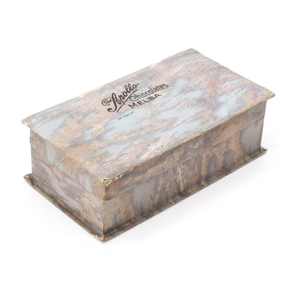 Grey Vintage Button Box (A+D)