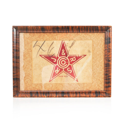 1126 (A+D) Vintage Star Trademark