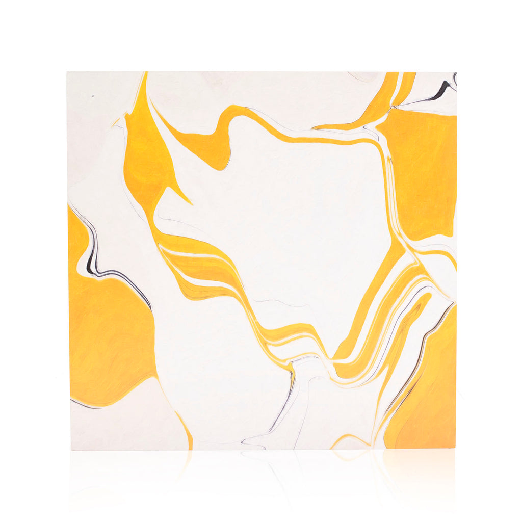 1131 (A+D) Yellow White Black Swirl