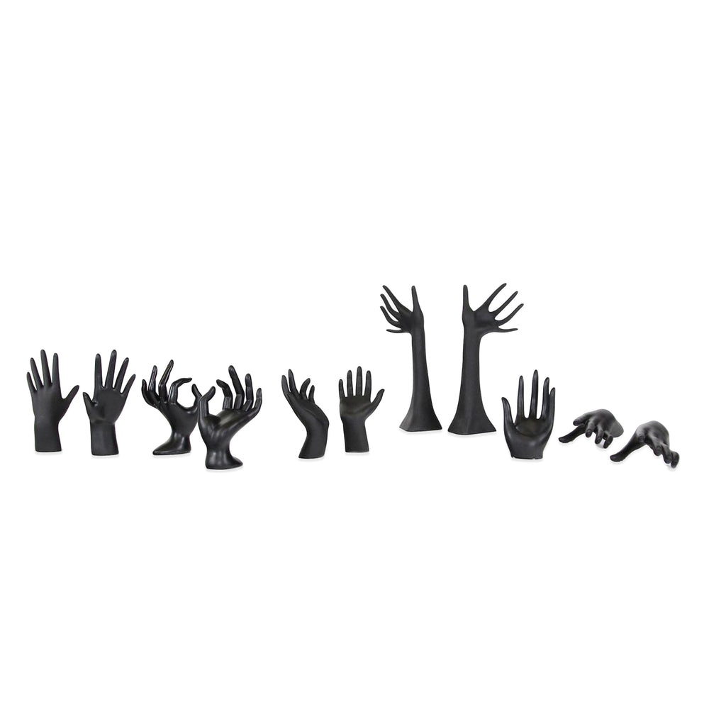 Small Black Hand Statue