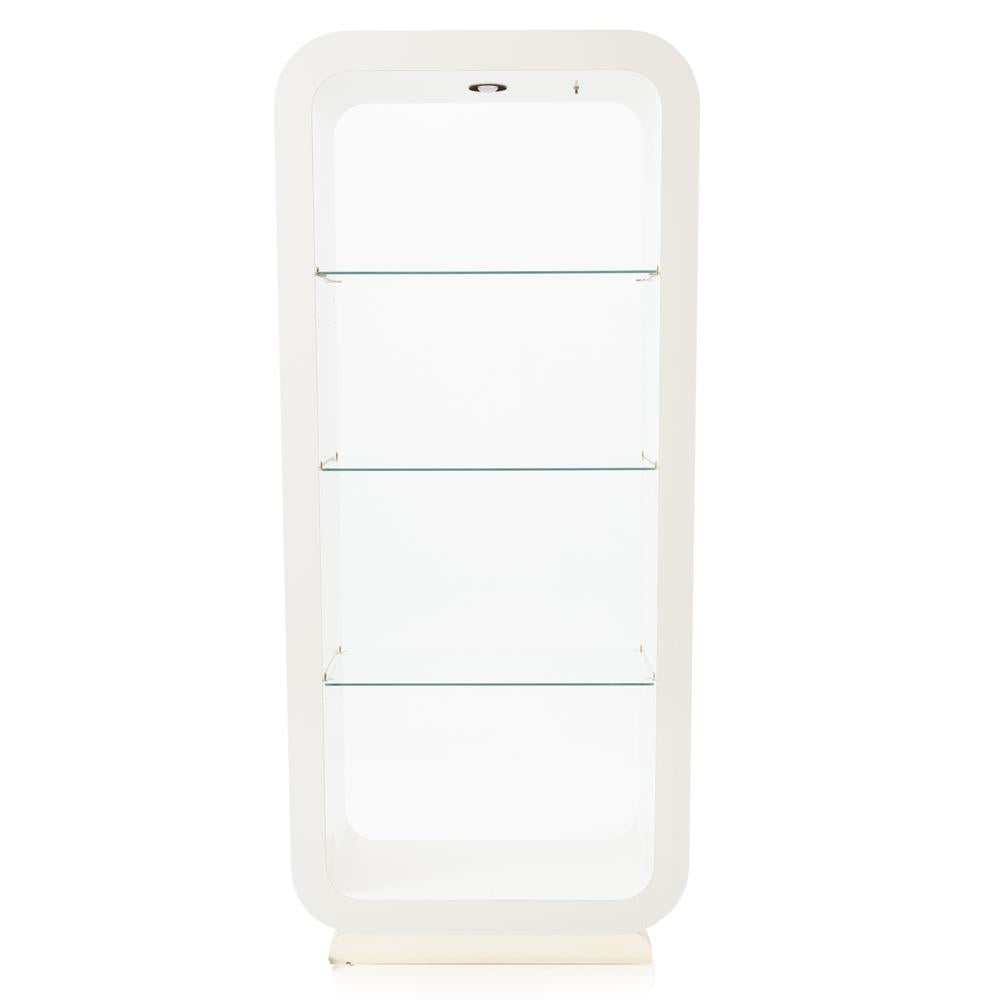 Cream Lacquer and Gold Bookshelf