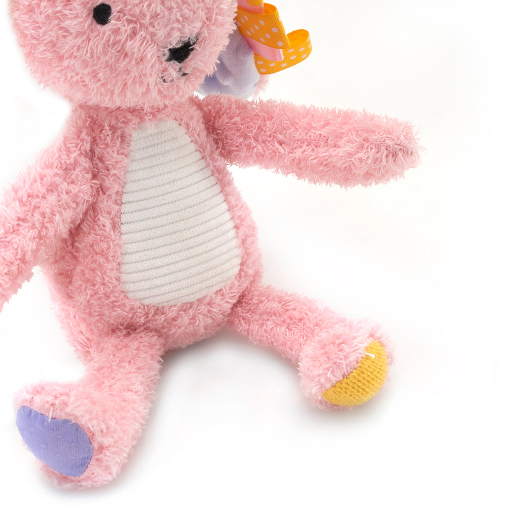 Pink Stuffed Bunny Rabbit (A+D)