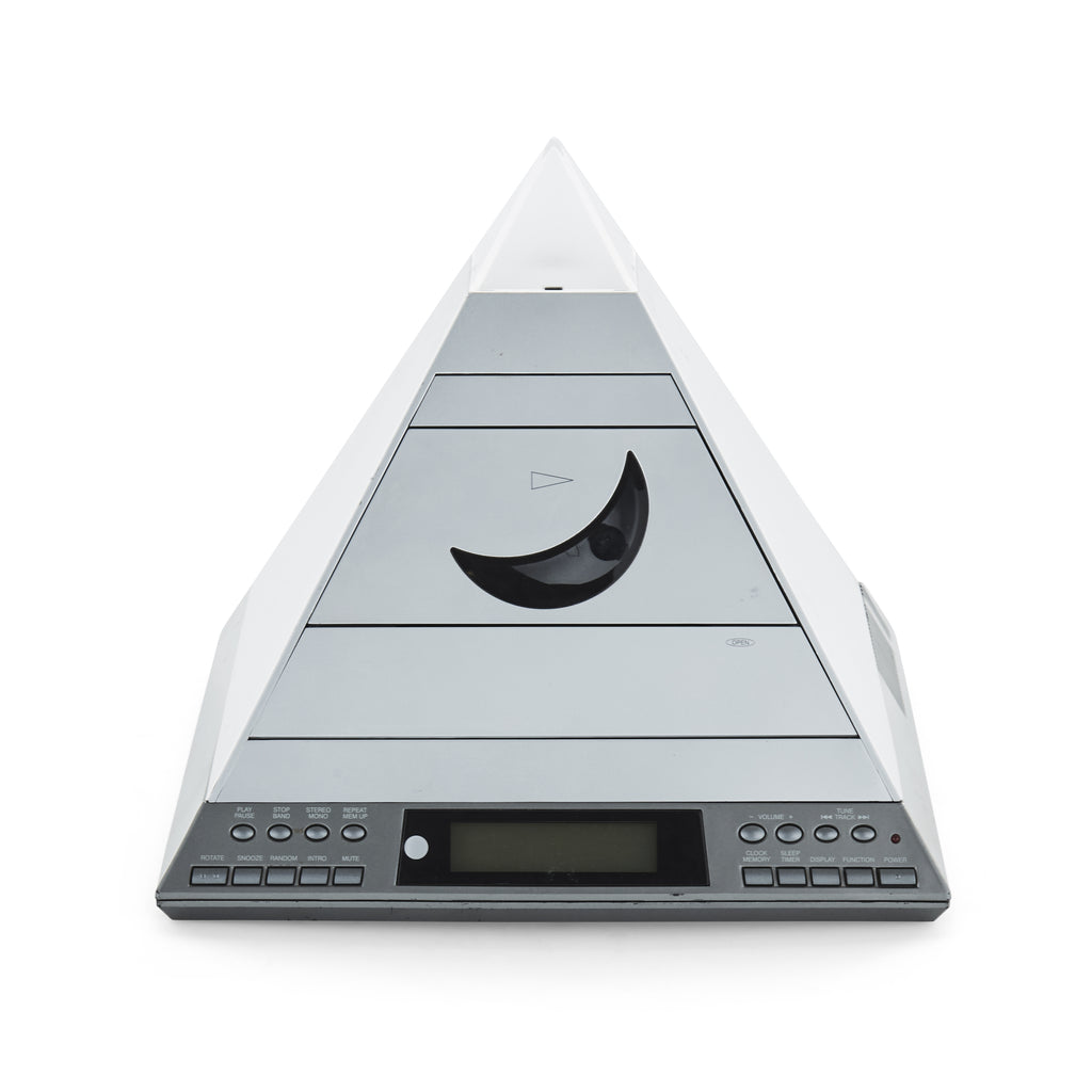Silver Pyramid Stereo & Speakers