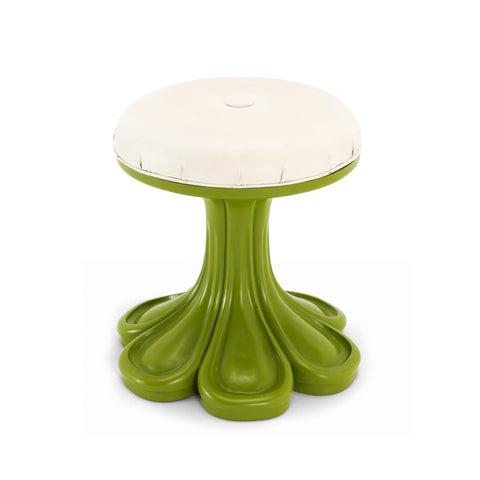 Green Flower Stool