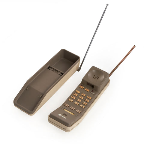 Tan 80's Cordless Telephone