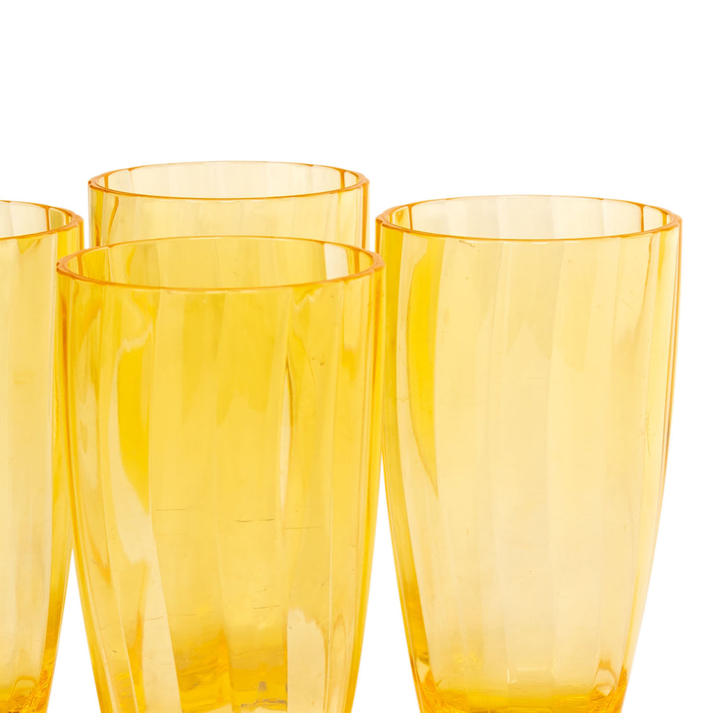 Yellow Tall Plastic Cup