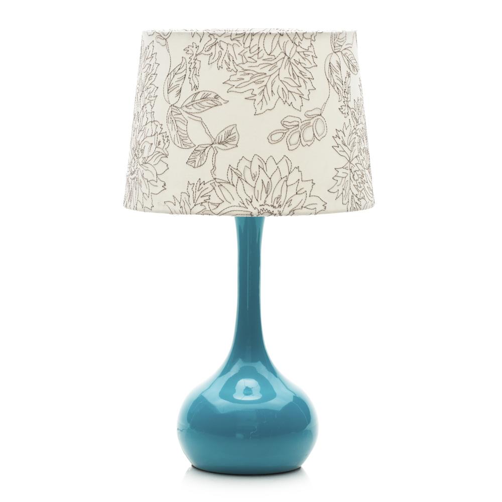 Blue Ceramic Table Lamp
