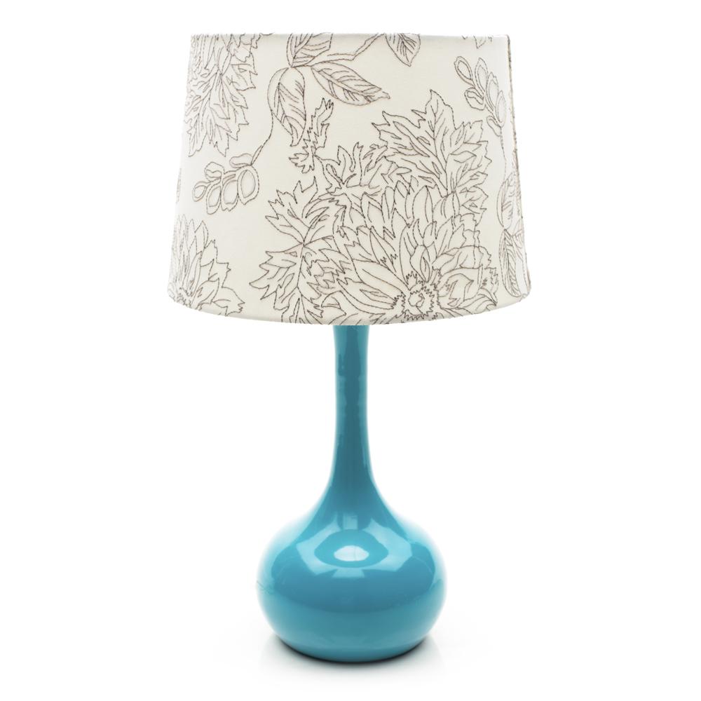 Blue Ceramic Table Lamp