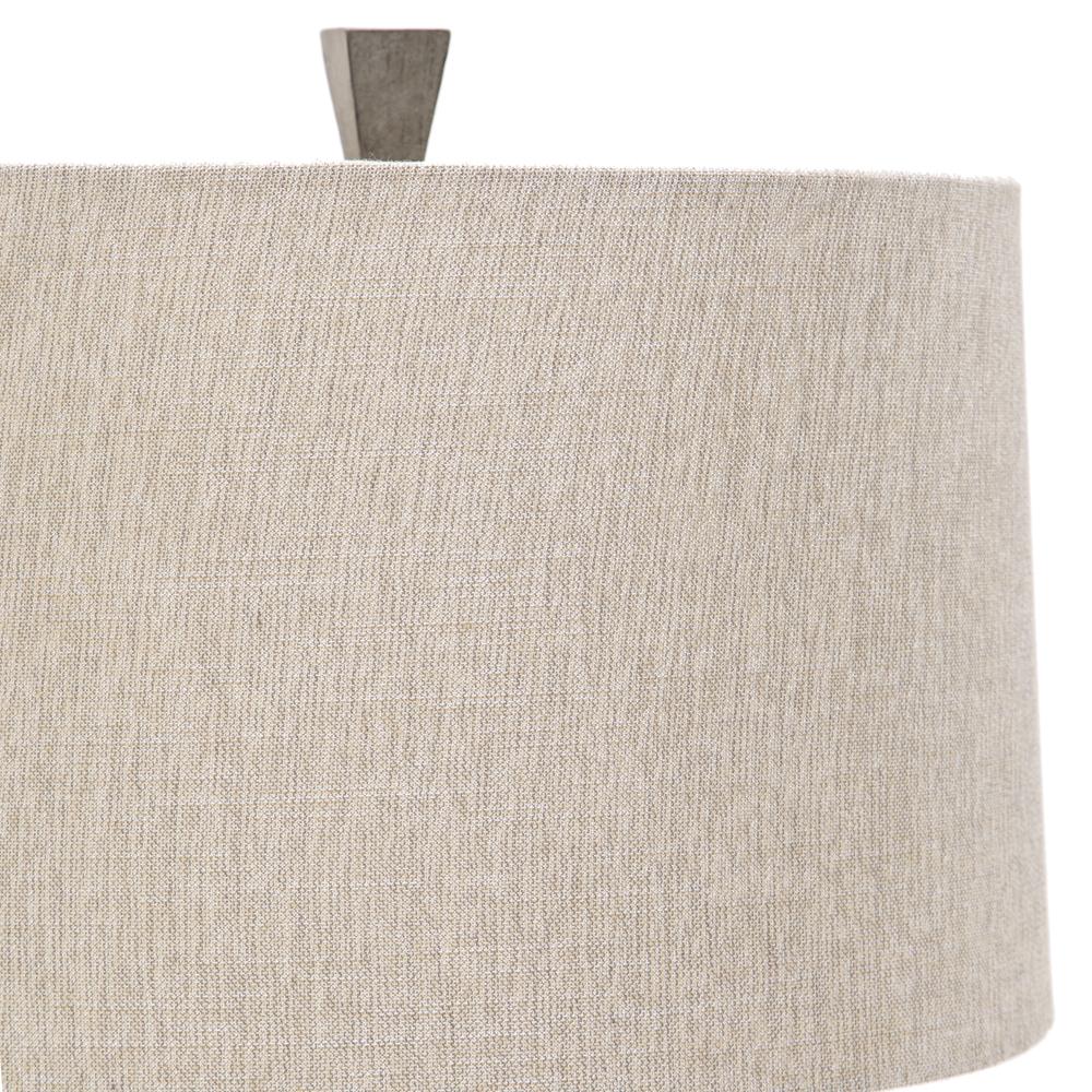 Lucite Wood Table Lamp