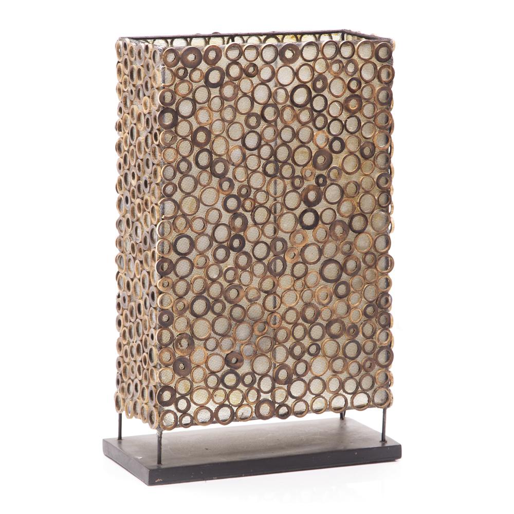 Brass Hardware Table Lamp (A+D)