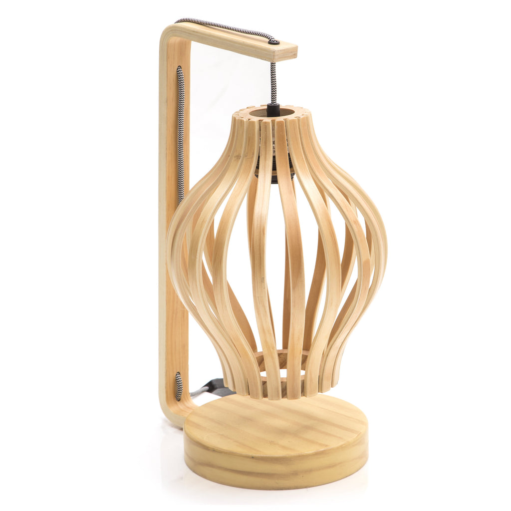 Bentwood Hanging Table Lamp