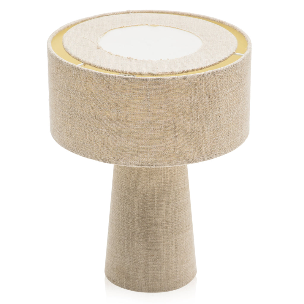Mini Upholstered Table Lamp