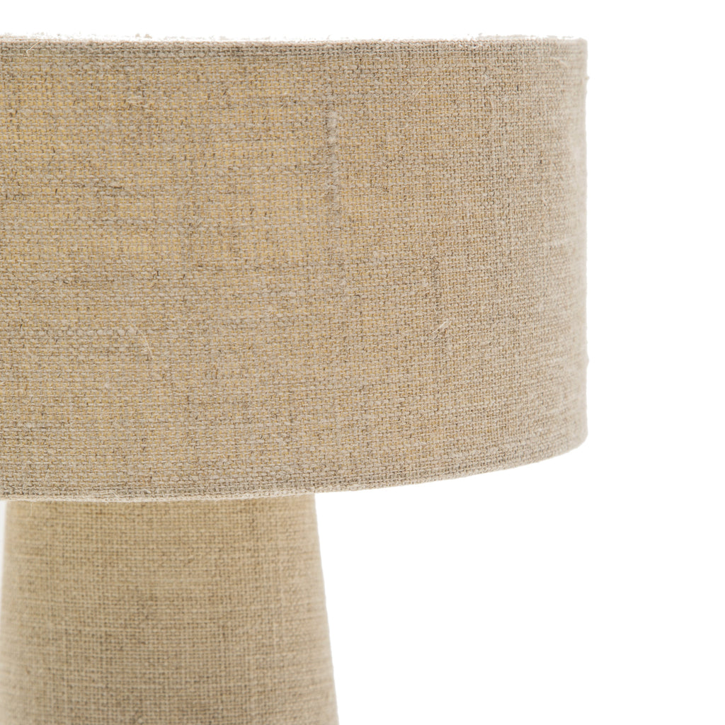 Mini Upholstered Table Lamp