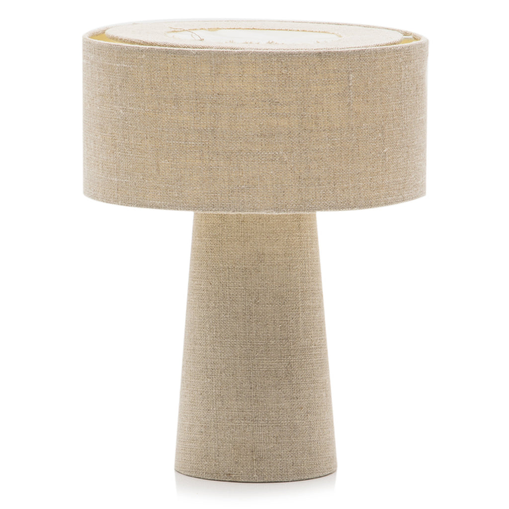 Mini Upholstered Table Lamp