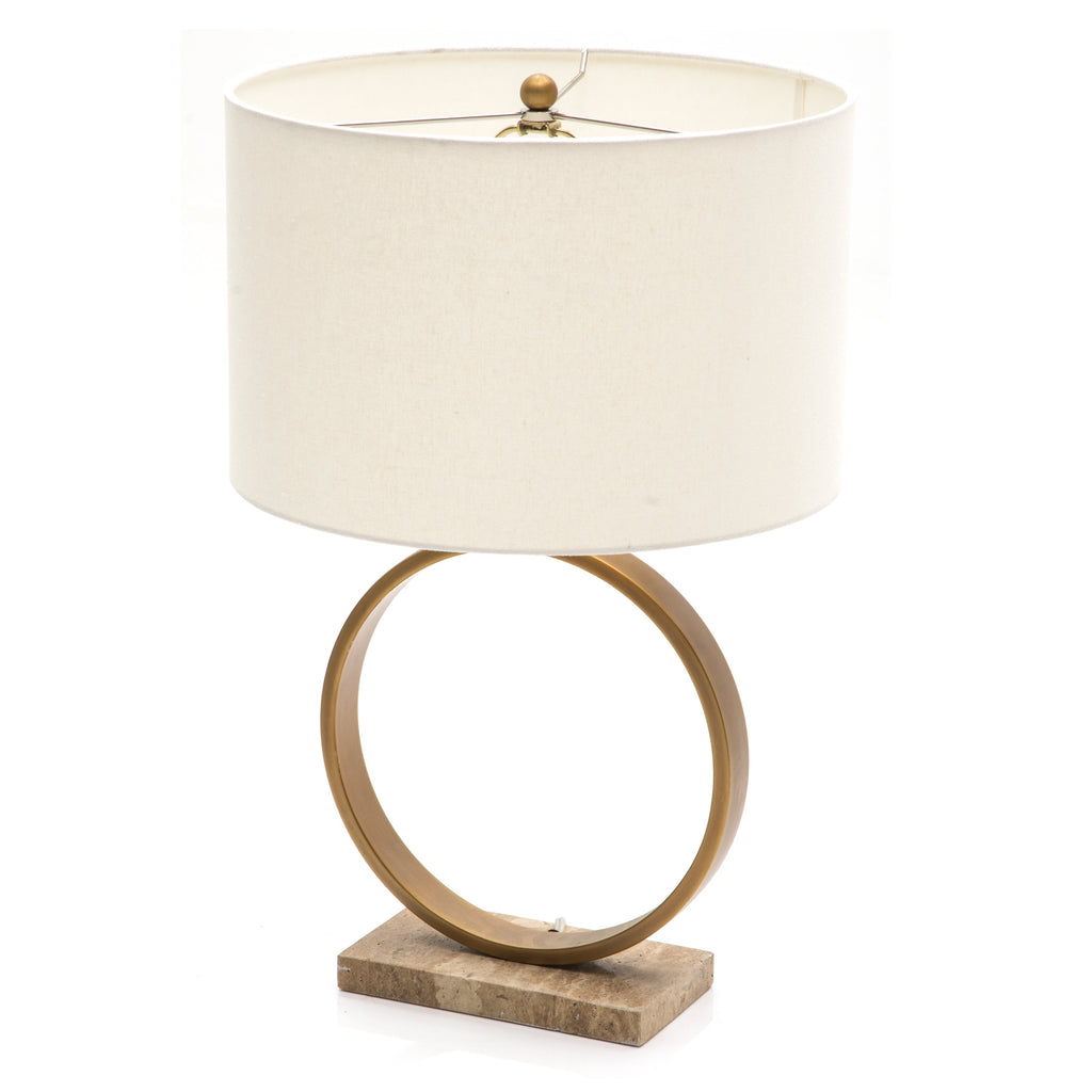 Gold Ring Table Lamp
