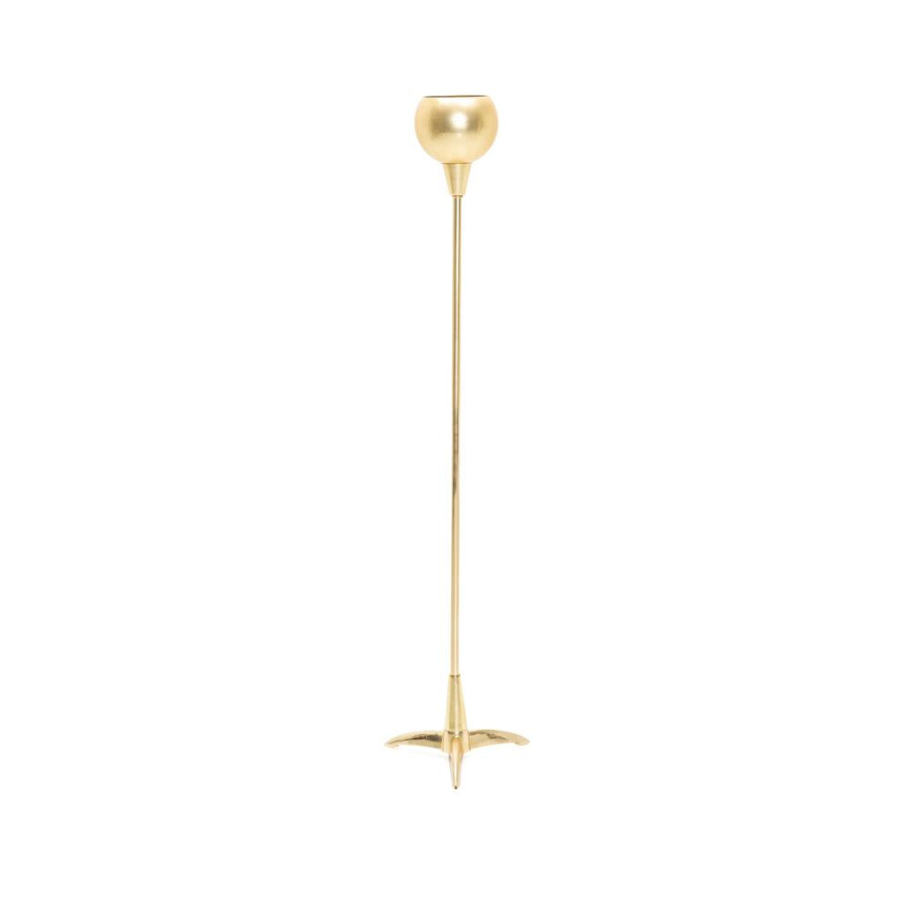 Round Gold Standing Lamp