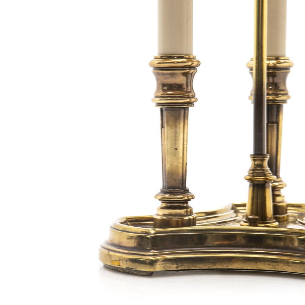 Brass Candlestick Lamp