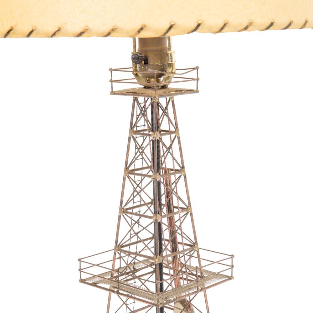 Oil Derrik Table Lamp