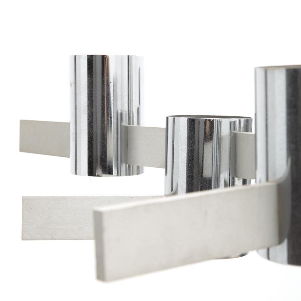 Chrome Tube Pendant Lamp