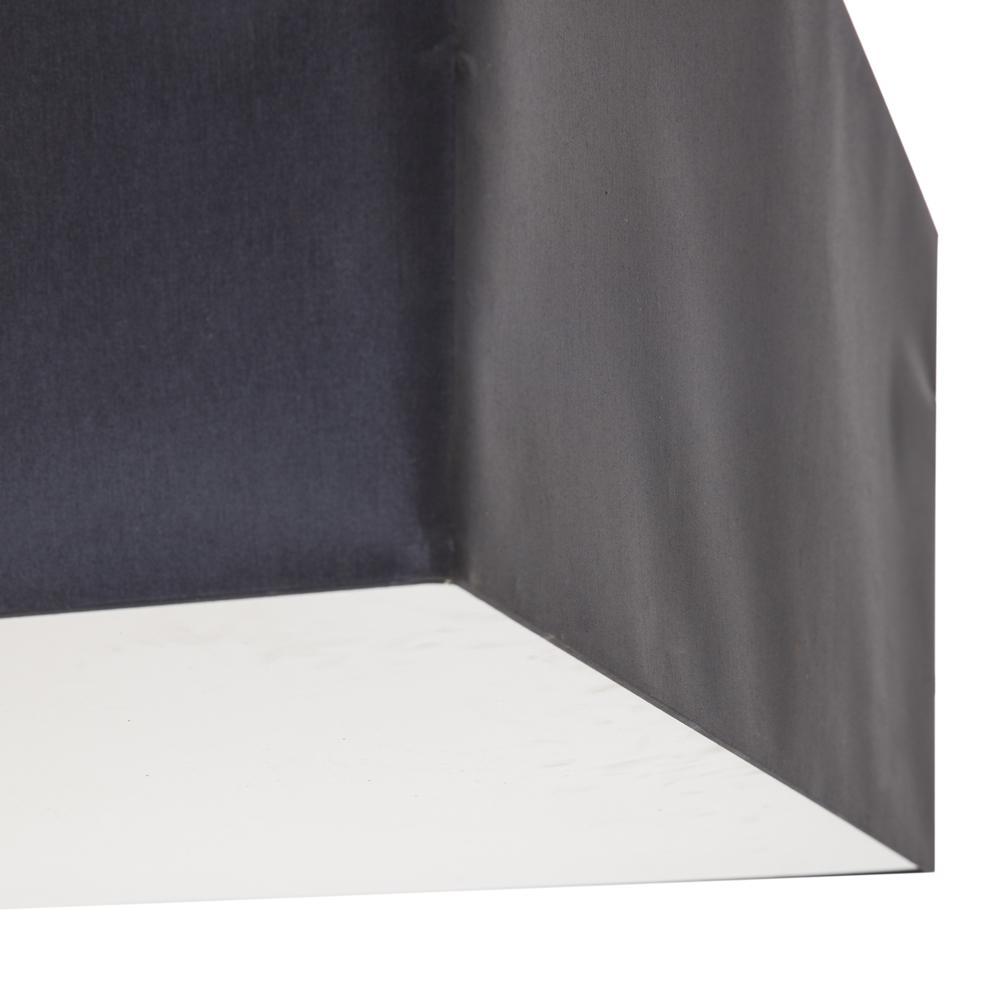 Black & White Hanging Box Lamp