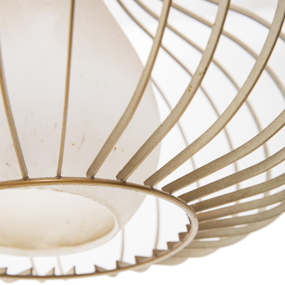 Mid Century Cage Lamp