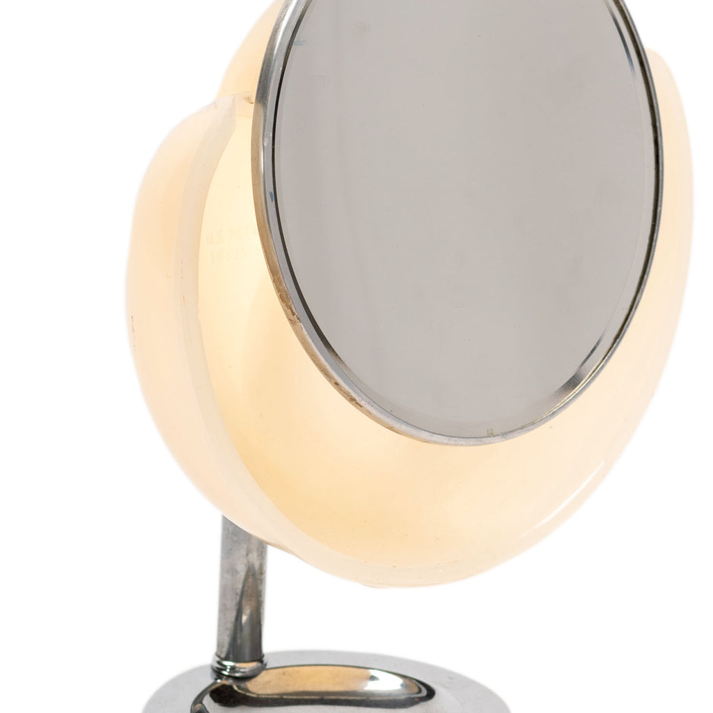 SIlver Vintage Vanity Desk Mirror Lamp