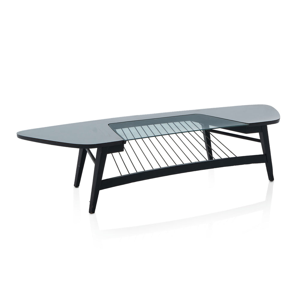 Black String Mid Century Modern Coffee Table